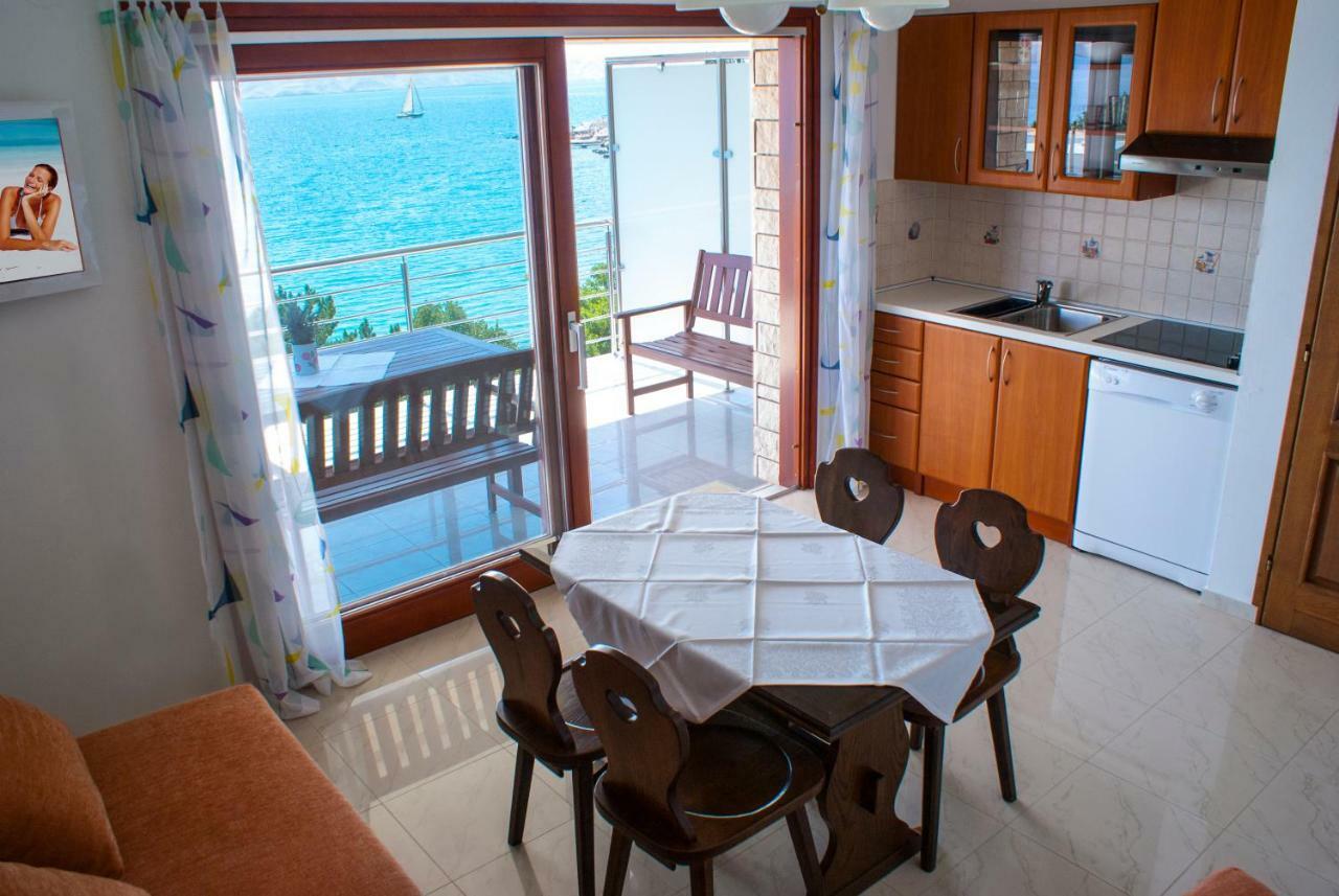 Apartmani Ribarica**** Karlobag Ngoại thất bức ảnh